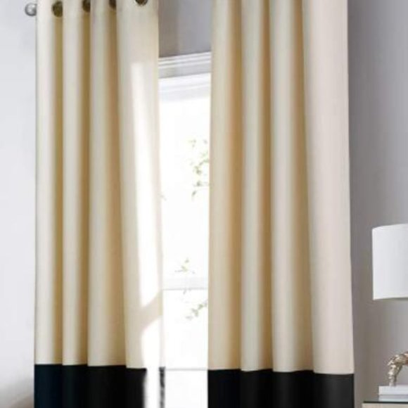 Curtainworks Kendall Grommet Curtain Window Panel - Picture 1 of 3
